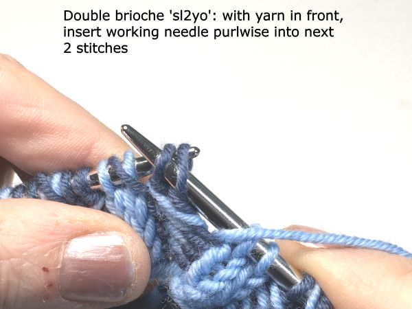 Brioche Tutorial 2 – Double Brioche and Syncopated Brioche – Skein Reaction